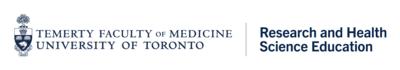 University of Toronto - Research and Health Science Education logo